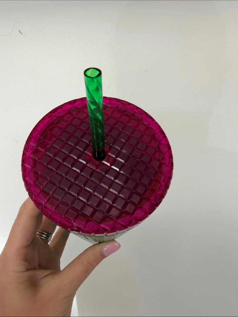 NEW Starbucks | 2023 Spring Iridescent Watermelon Grid Venti Tumbler 24oz NWT